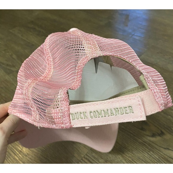 DUCK COMMANDER CAMOUFLAGE PINK HAT CAP DUCK DYNASTY WOMENS LADIES MENS - Picture 5 of 5